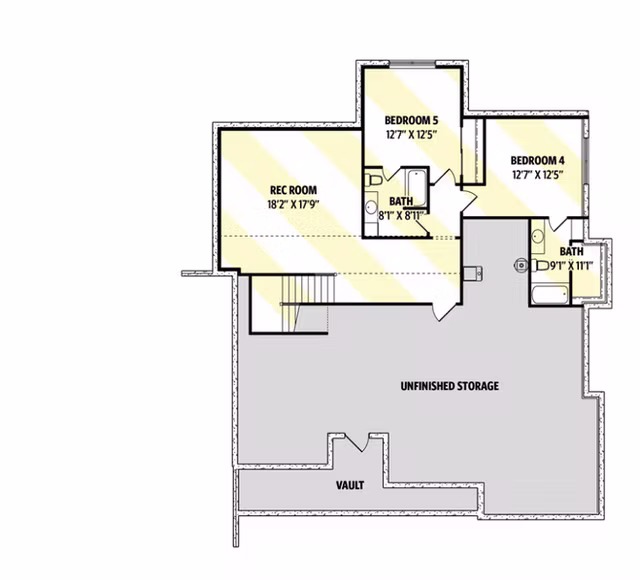 The Ironwood floor plan sheet 2