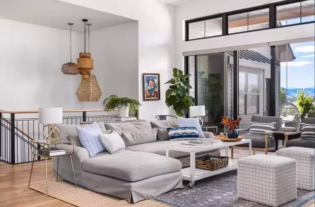 The Ironwood modern craftsman custom home interior view 12