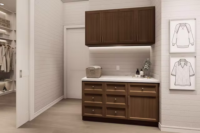 The Magnolia southern classic custom home interior view 3