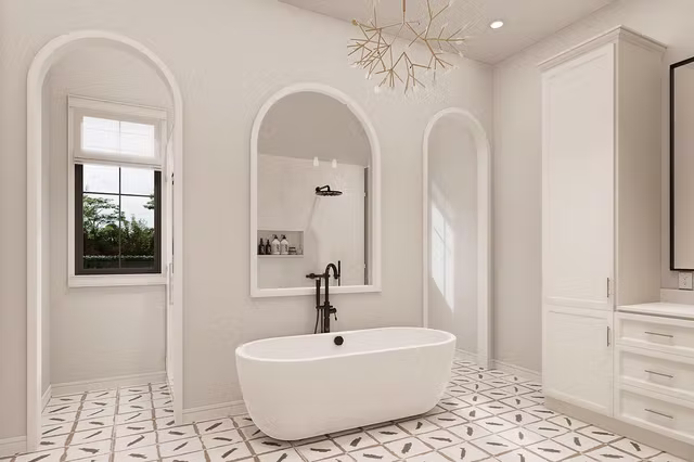 The Magnolia southern classic custom home interior view 6