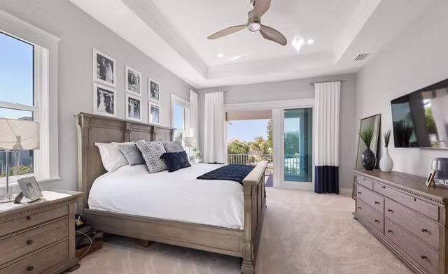 The Palmetto southern coastal custom home interior view 4