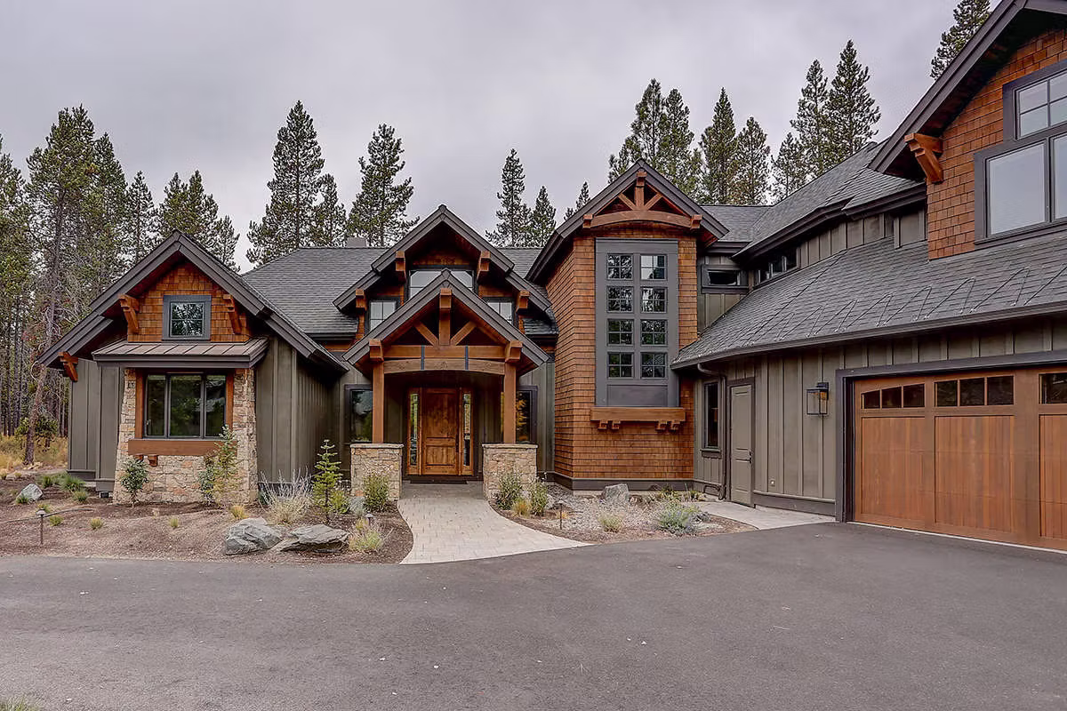 The Sierra — Mountain Modern home plan by GSP Homes