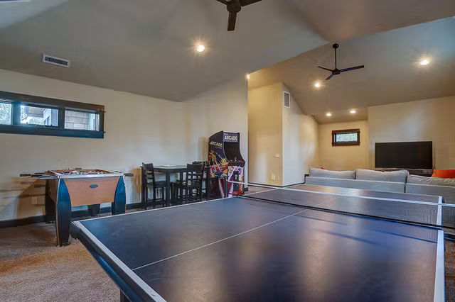 The Sierra mountain modern custom home interior view 12