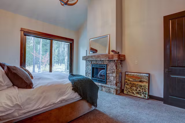 The Sierra mountain modern custom home interior view 20