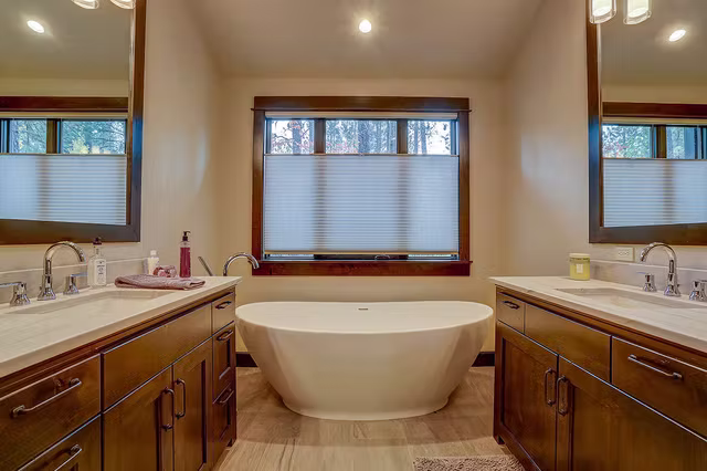 The Sierra mountain modern custom home interior view 22