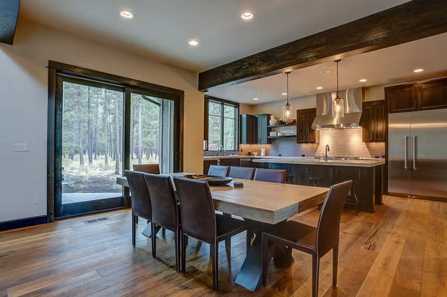 The Sierra mountain modern custom home interior view 29