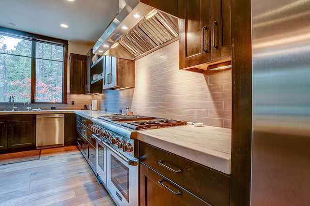 The Sierra mountain modern custom home interior view 32